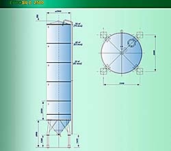 Силос цемента EUROSILO D 24 м от 25 до 90 т сварной конструкции6.jpg